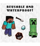 Pegatinas de Pared Reutilizables Minecraft