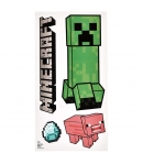 Pegatinas de Pared Reutilizables Minecraft