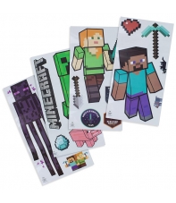 Pegatinas de Pared Reutilizables Minecraft
