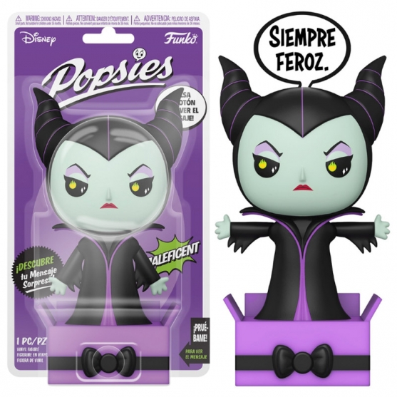 Figura Funko Popsies Malefica, Disney Villanas