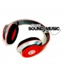 Auriculares con Micrófono Hz-703 Rojo, Hanizu