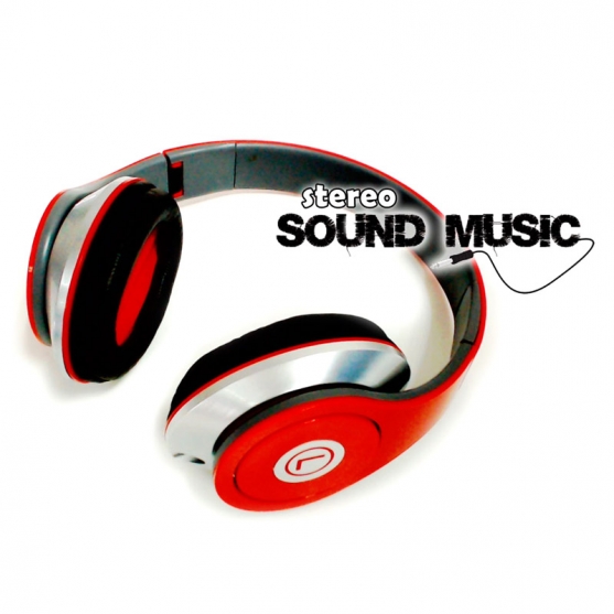 Auriculares con Micrófono Hz-703 Rojo, Hanizu