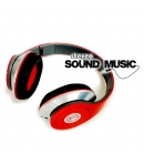 Auriculares con Micrófono Hz-703 Rojo, Hanizu