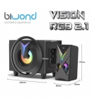 Altavoces Vision RGB 2.1 Biwond