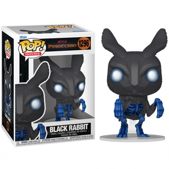 Pop! Movies Black Rabbit 1296 Netflix Pinocchio