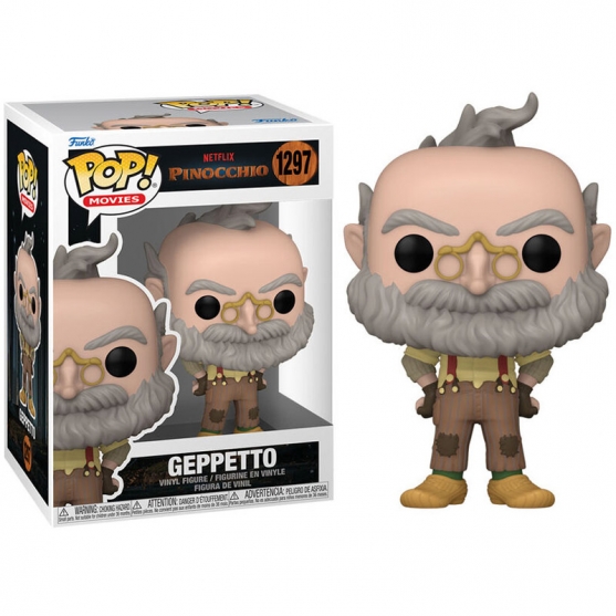 Pop! Movies Geppetto 1297 Netflix Pinocchio