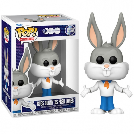 Pop! Animation Bugs Bunny as Fred Jones 1239 WB 100 Celebrating Every Story