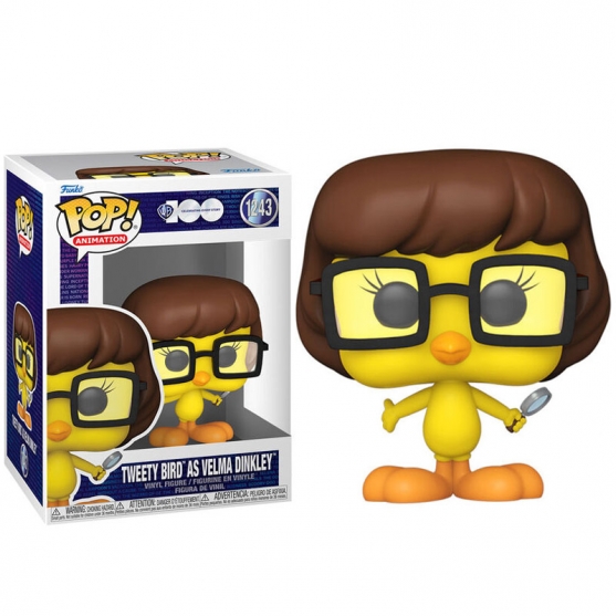 Pop! Animation Tweety Bird as Velma Dinkley 1243 WB 100 Celebrating Every Story