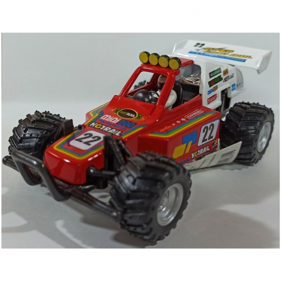 Réplica Turbo Buggy Rojo, 13cm