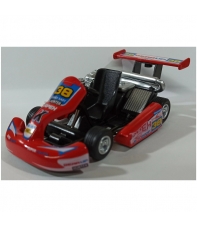Réplica Turbo Go Kart Rojo, 13cm