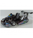 Réplica Turbo Go Kart Negro, 13cm