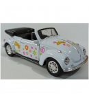 Réplica Coche Volkswagen Bettle Hippie, 1:37
