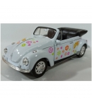 Réplica Coche Volkswagen Bettle Hippie, 1:37