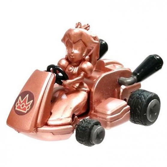 Coche Pull Back Series 2 Peach, Mario Kart 8, 4 cm