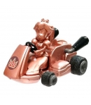 Coche Pull Back Series 2 Peach, Mario Kart 8, 4 cm