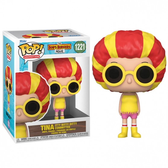 Pop! Animation Tina Itty Bitty Ditty Committee 1221 The Bob's Burgers Movie