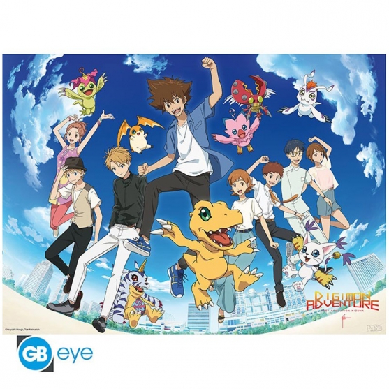 Poster Digimon Adventure Last Evolution Kizuna, 52 x 38 cm