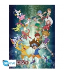 Poster Digimon Adventure Digi-World, 52 x 38 cm