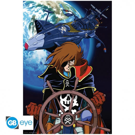Poster Captain Harlock, 91,5 x 61 cm