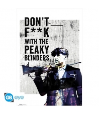 Poster Peaky Blinders, Don't Fk With, 91,5 x 61 cm