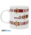 Taza The Seven Deadly Sins, Meliodas, Ban, King, 320 ml