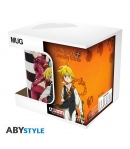 Taza The Seven Deadly Sins, Meliodas, Ban, King, 320 ml