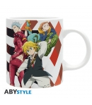 Taza The Seven Deadly Sins, Meliodas, Ban, King, 320 ml