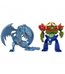 Figuras Yu-gi-oh!, Dragón Blanco Ojos Azules y Guardián de la Puerta 9,5 cm