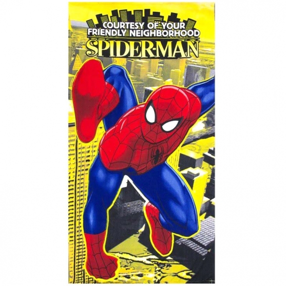 Toalla Marvel Spider-Man Courtesy of Your Friendly Neighborhood 70 x 140 cm