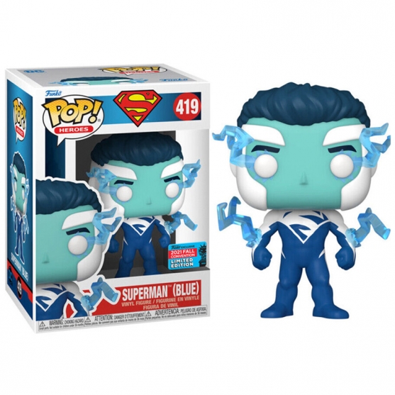 Pop! Heroes Superman (Blue) 419 Dc Super Heroes