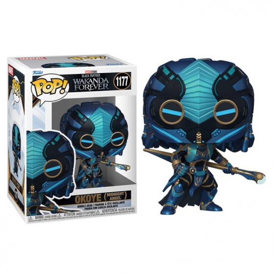 Pop! Okoye (Midnight Angel) 1177 Marvel Studios Black Panther Wakanda Forever