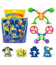 Figuras SuperThings Neon Power, Pack 6 (4 Superthings + 2 Exoskeletons), Pack 4 de 6
