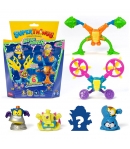 Figuras SuperThings Neon Power, Pack 6 (4 Superthings + 2 Exoskeletons), Pack 4 de 6