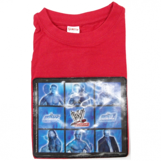 Camiseta WW Animation Smack Down Lenticular, Niño 6 / 8 Años