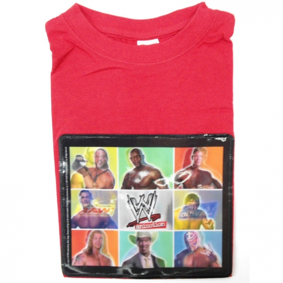 Camiseta WW Animation Smack Down Lenticular, Niño 6 / 8 Años