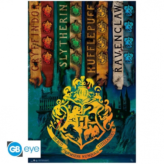 Poster Harry Potter Banderas 91,5 x 61 cm