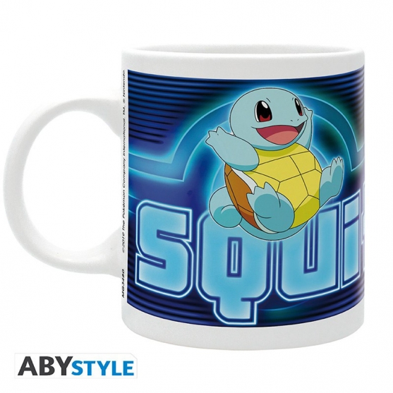 Taza Pokémon 007 Squirtle Neon 320 ml