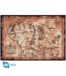 Poster El Señor de los Anillos, Mapa 91,5 x 61 cm