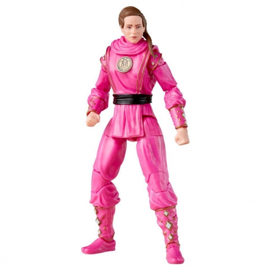Figura Articulada Cobra Kai, Morphed Samantha Larusso Pink Mantis Ranger Power Rangers Lightning Collection Hasbro 15 cm
