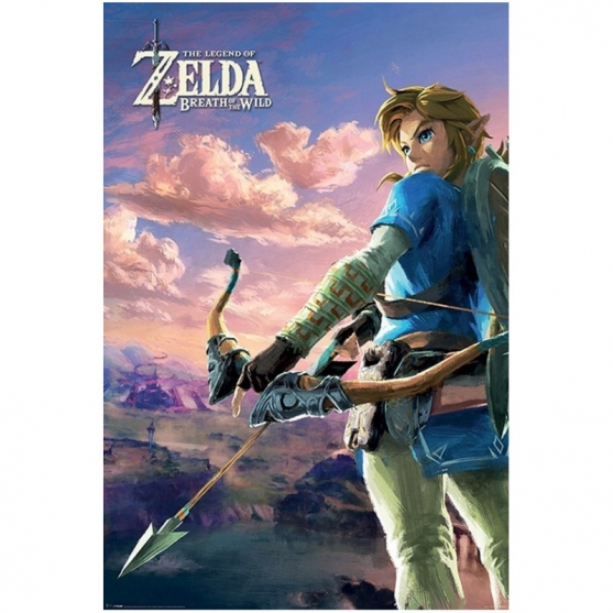 Poster The Legend of Zelda Breath of the Wild Scene, 91,5 x 61 cm