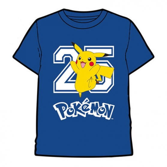 Camiseta Pokémon Pikachu 025, Niño 6 Años