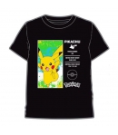 Camiseta Pokémon Pikachu Pokédex, Niño 8 Años