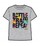 Camiseta Pokémon Battle Train Repeat, Niño 10 Años