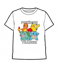 Camiseta Pokémon Trainer, Niño 8 Años