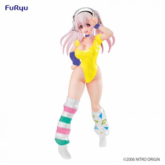 Figura Super Sonico, Concept Figure 80's/Another Color/Yellow Ver. 18 cm