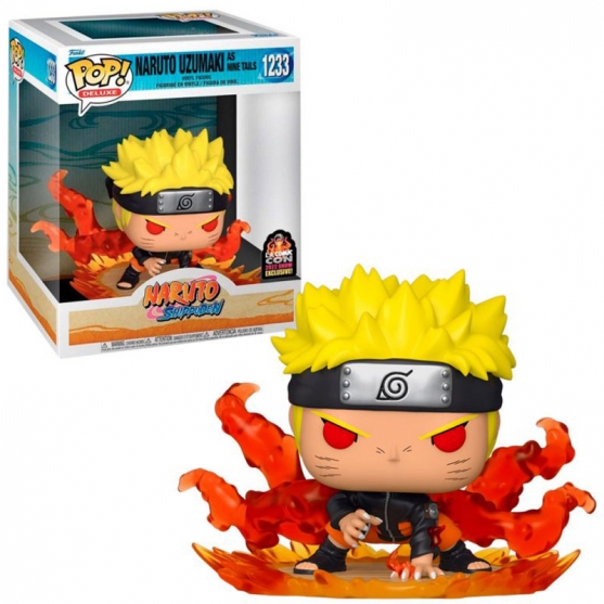 Pop! Deluxe Naruto Uzumaki As Nine Tails 1233 Naruto Shippuden