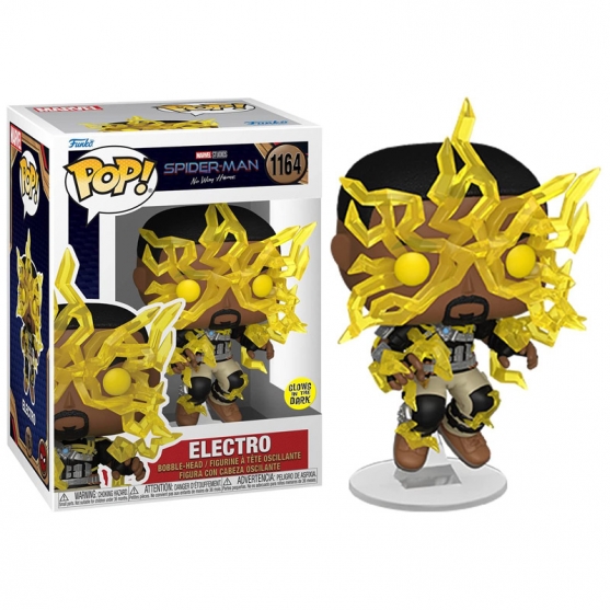 Pop! Electro 1164 Marvel Studios Spider-Man No Way Home (Brilla en la Oscuridad)