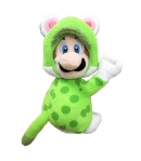 Peluche Super Mario 3d World, Luigi Gato Imán 15 cm