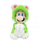 Peluche Super Mario 3d World, Luigi Gato Imán 15 cm