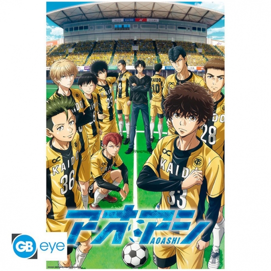 Poster Ao Ashi, Esperion FC 91,5 x 61 cm